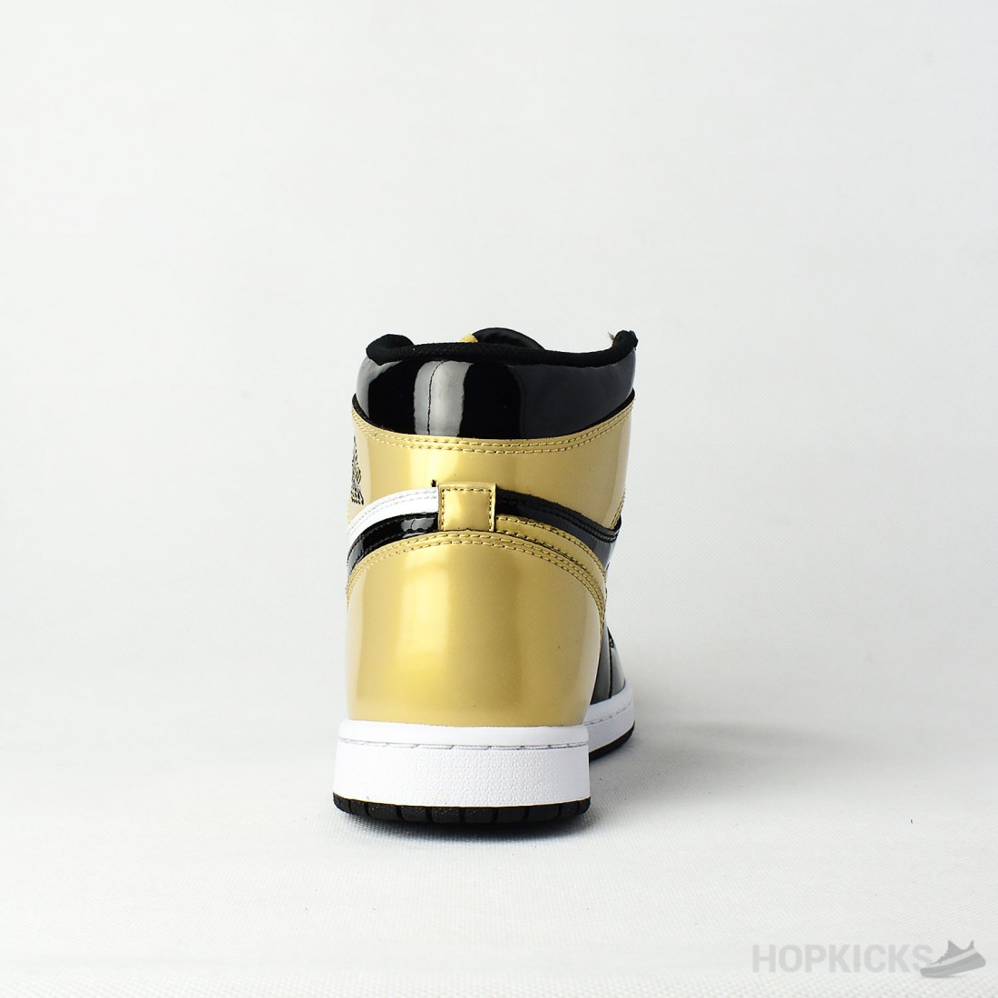 Jordan 1 retro high nrg patent gold on sale toe